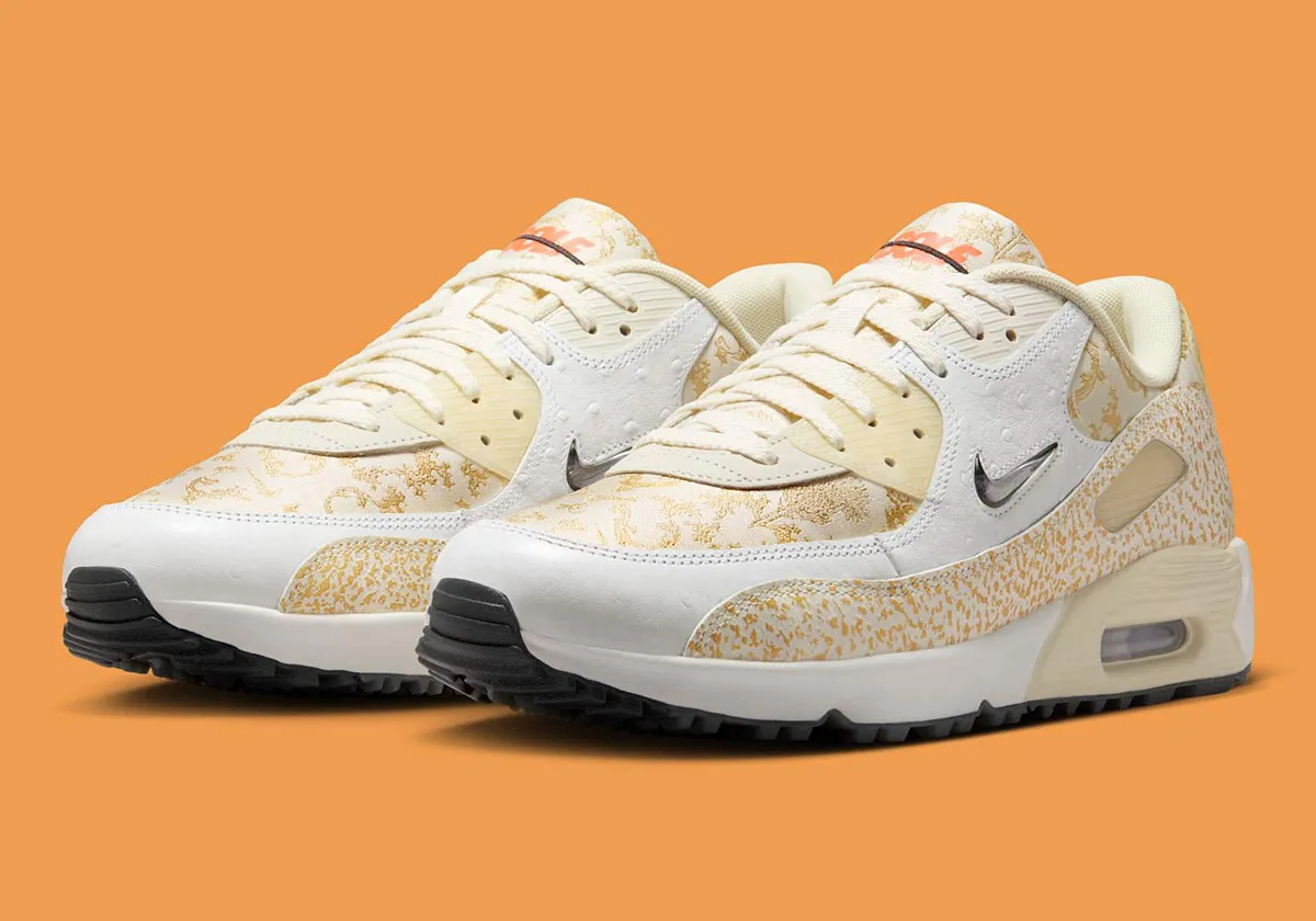 Nike Air Max 90 Scottish Open 1 La Nike Air Max 90 Golf « Scottish Open » défie un roi et séduit les golfeurs rebelles