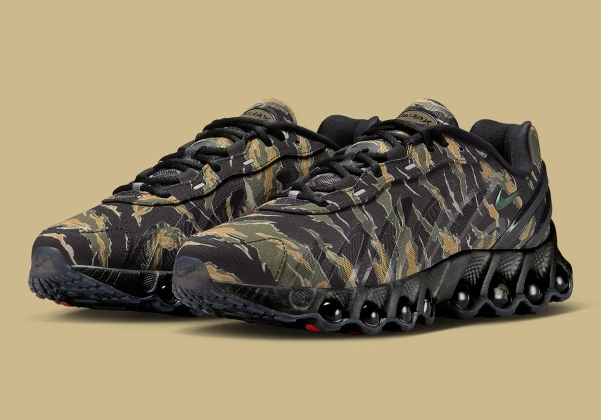 Nike Air Max Dn8 Tiger Camo 1 La Nike Air Max DN8 « Tiger Camo » se dévoile enfin