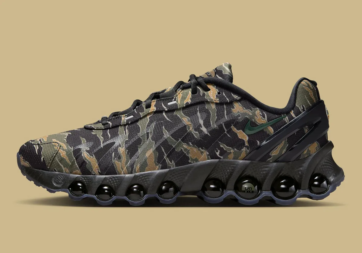 Nike Air Max Dn8 Tiger Camo 2 La Nike Air Max DN8 « Tiger Camo » se dévoile enfin