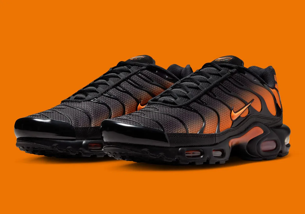 Nike Air Max Plus Halloween 3 La Nike Air Max Plus « Halloween » arrive plus tôt que prévu pour l'automne 2025