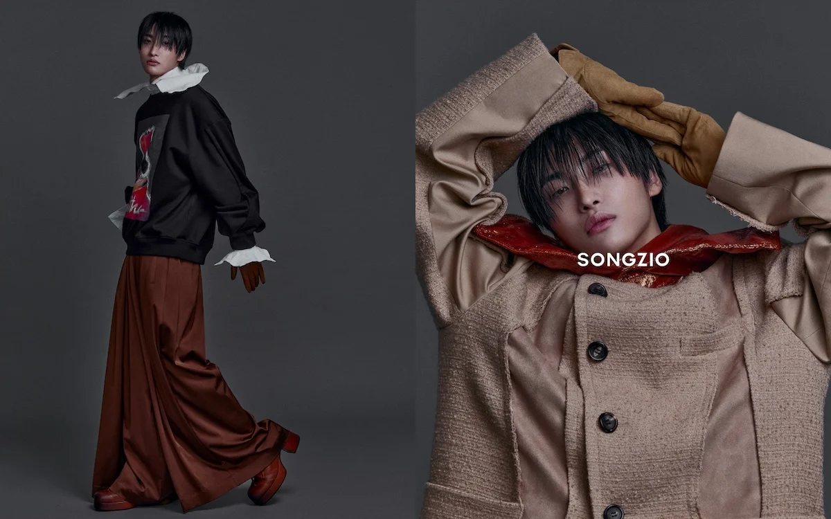 Songzio x Seonghwa ATEEZ 12 SONGZIO choisit Seonghwa du groupe ATEEZ comme nouvel ambassadeur mondial