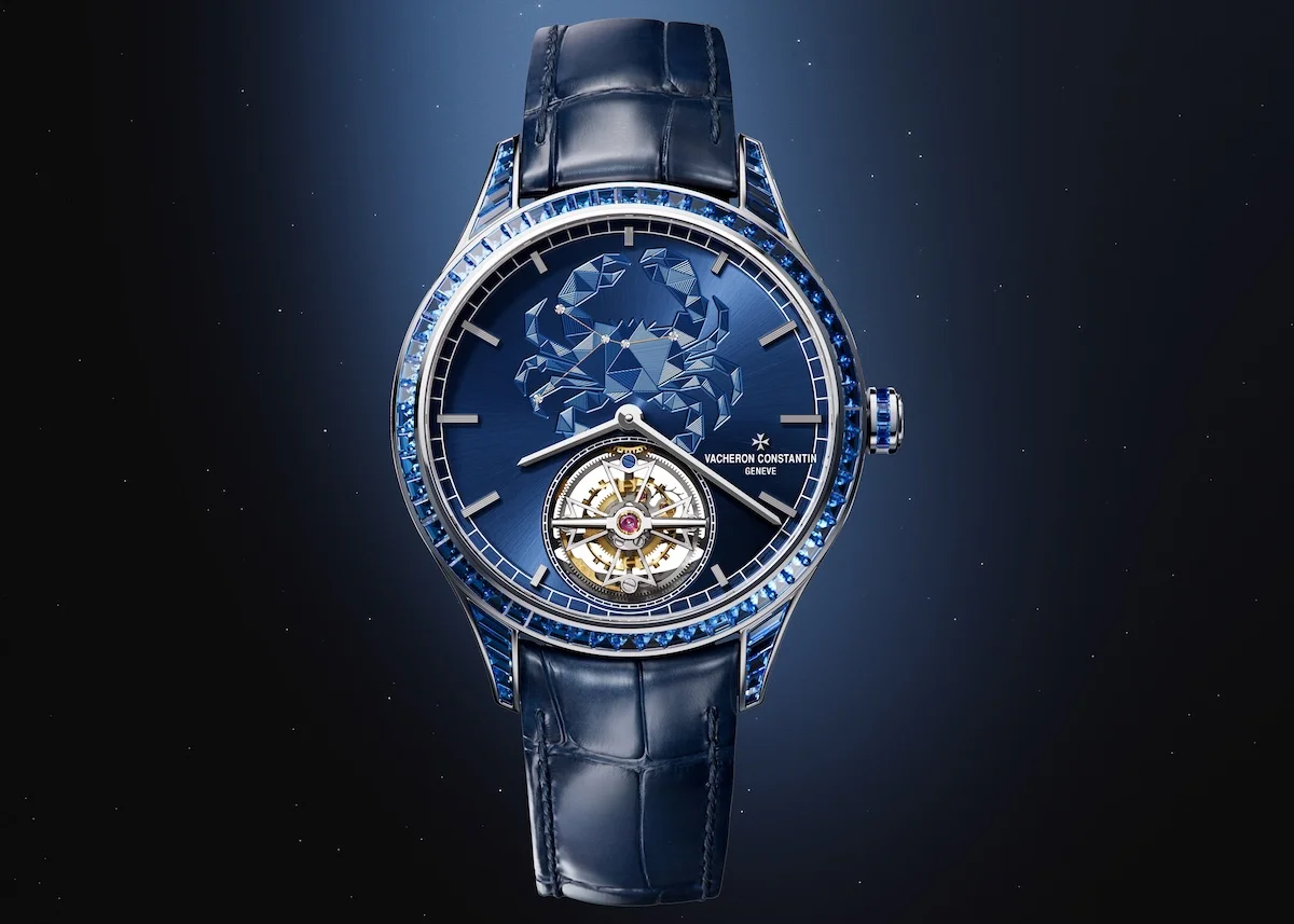 Vacheron Constantin Metiers dArt Hommage au Celeste Cancer Avec sa collection Métiers d'Art Hommage au Céleste, Vacheron Constantin explore le cosmos