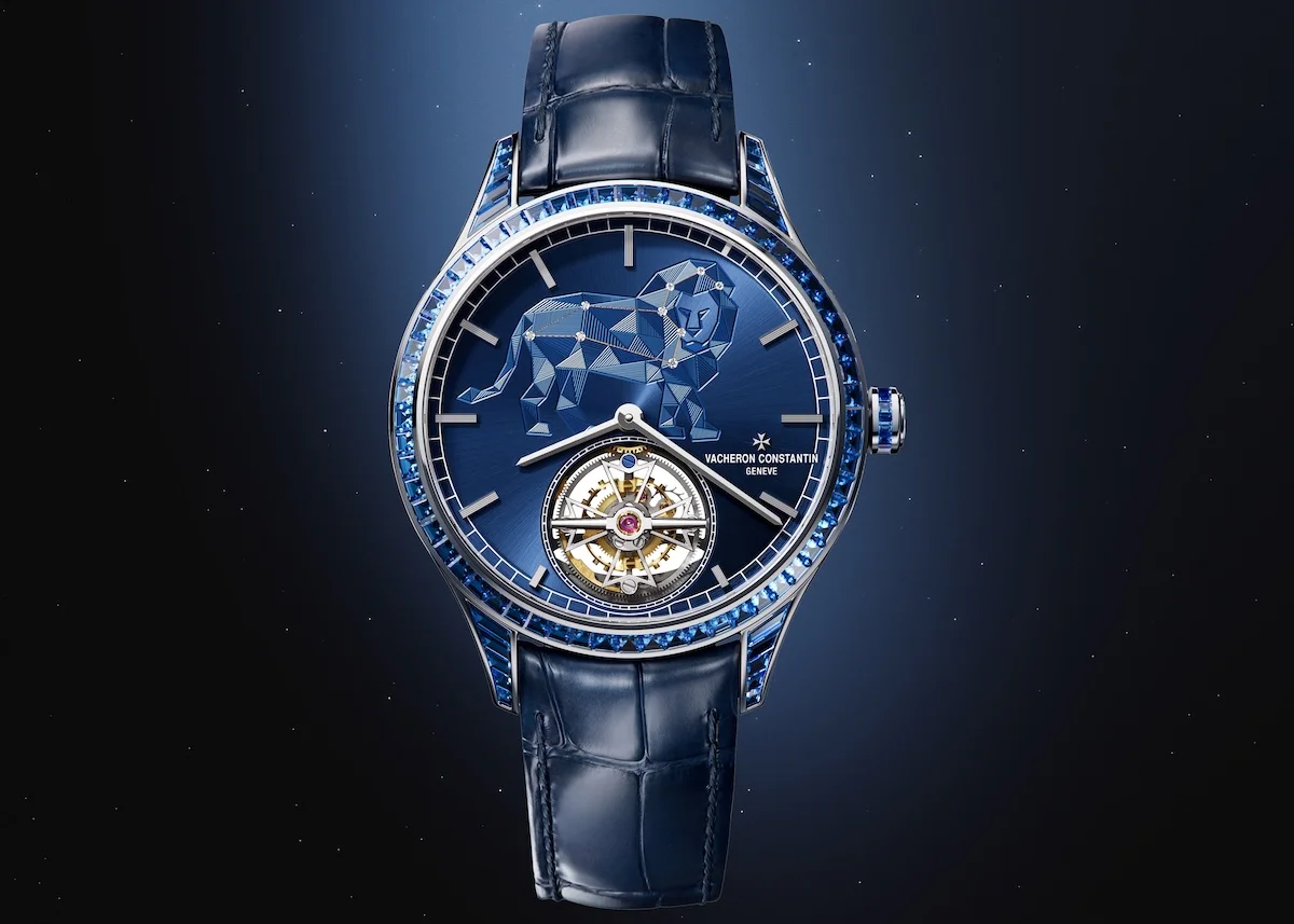 Vacheron Constantin Metiers dArt Hommage au Celeste Lion Avec sa collection Métiers d'Art Hommage au Céleste, Vacheron Constantin explore le cosmos