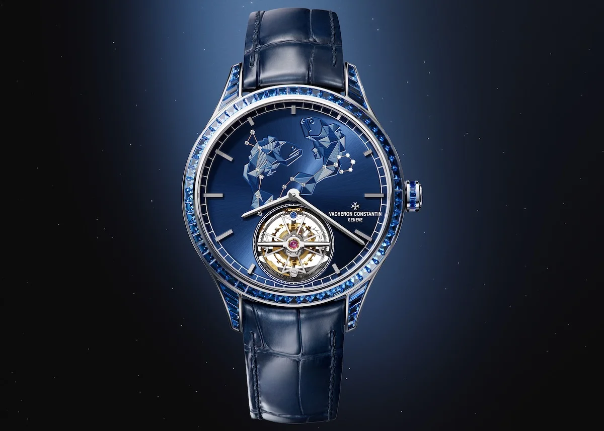 Vacheron Constantin Metiers dArt Hommage au Celeste Poisson Avec sa collection Métiers d'Art Hommage au Céleste, Vacheron Constantin explore le cosmos