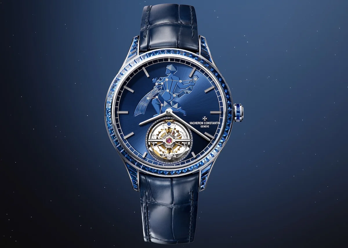 Vacheron Constantin Metiers dArt Hommage au Celeste Verseau Avec sa collection Métiers d'Art Hommage au Céleste, Vacheron Constantin explore le cosmos