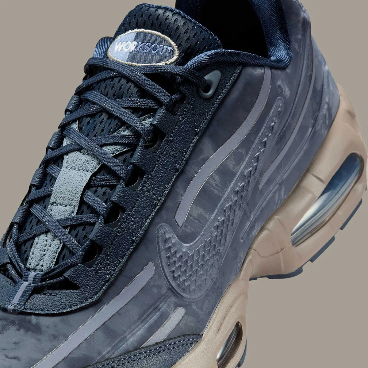 WORKSOUT x Nike Air Max 95 Thunder Blue 7 WORKSOUT revisite la Nike Air Max 95 dans un coloris « Thunder Blue »