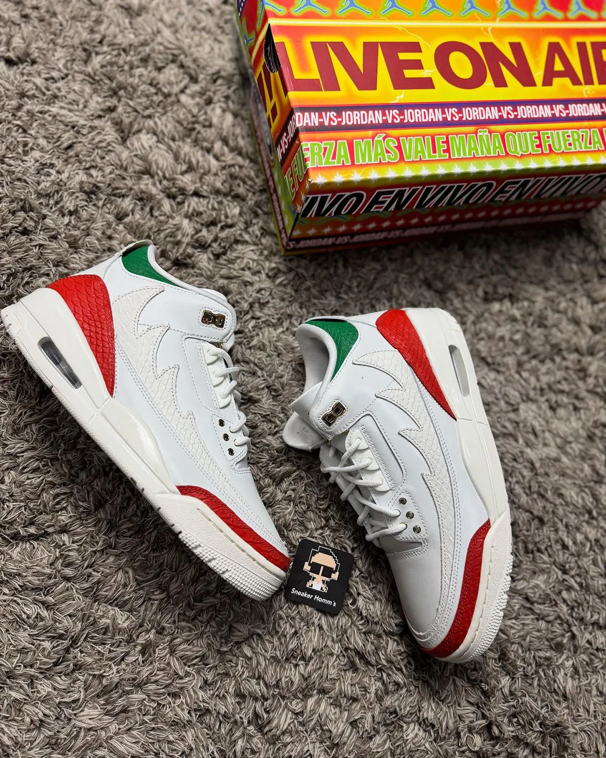 Air Jordan 3 Mexico 2 Voici la nouvelle Air Jordan 3 « Mexico », qui célèbre la culture mexicaine