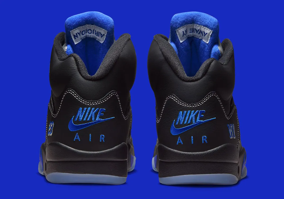 Awake NY x Air Jordan 5 Racer Blue 5 La collaboration Awake NY x Air Jordan 5 « Racer Blue » est prévue pour une sortie mondiale le 30 août