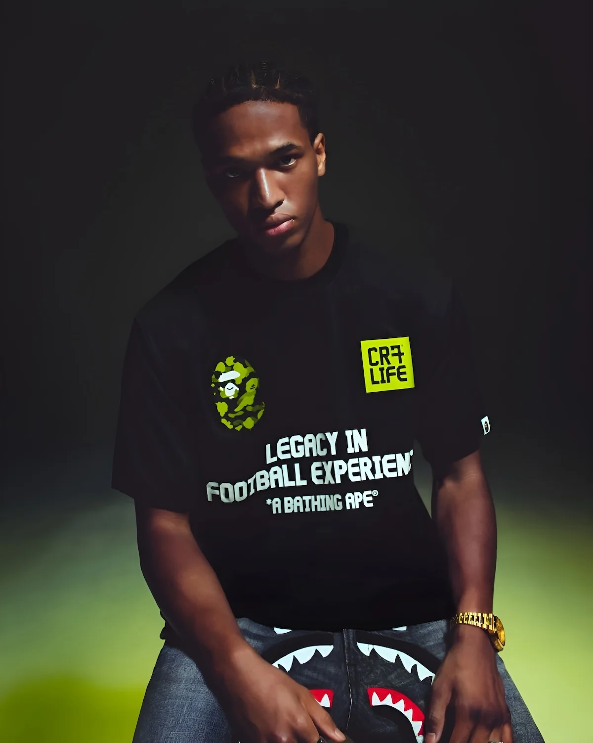 BAPE x CR7 LIFE collaboration 4 BAPE s'associe à CR7 LIFE pour une collection exclusive dédiée à Cristiano Ronaldo