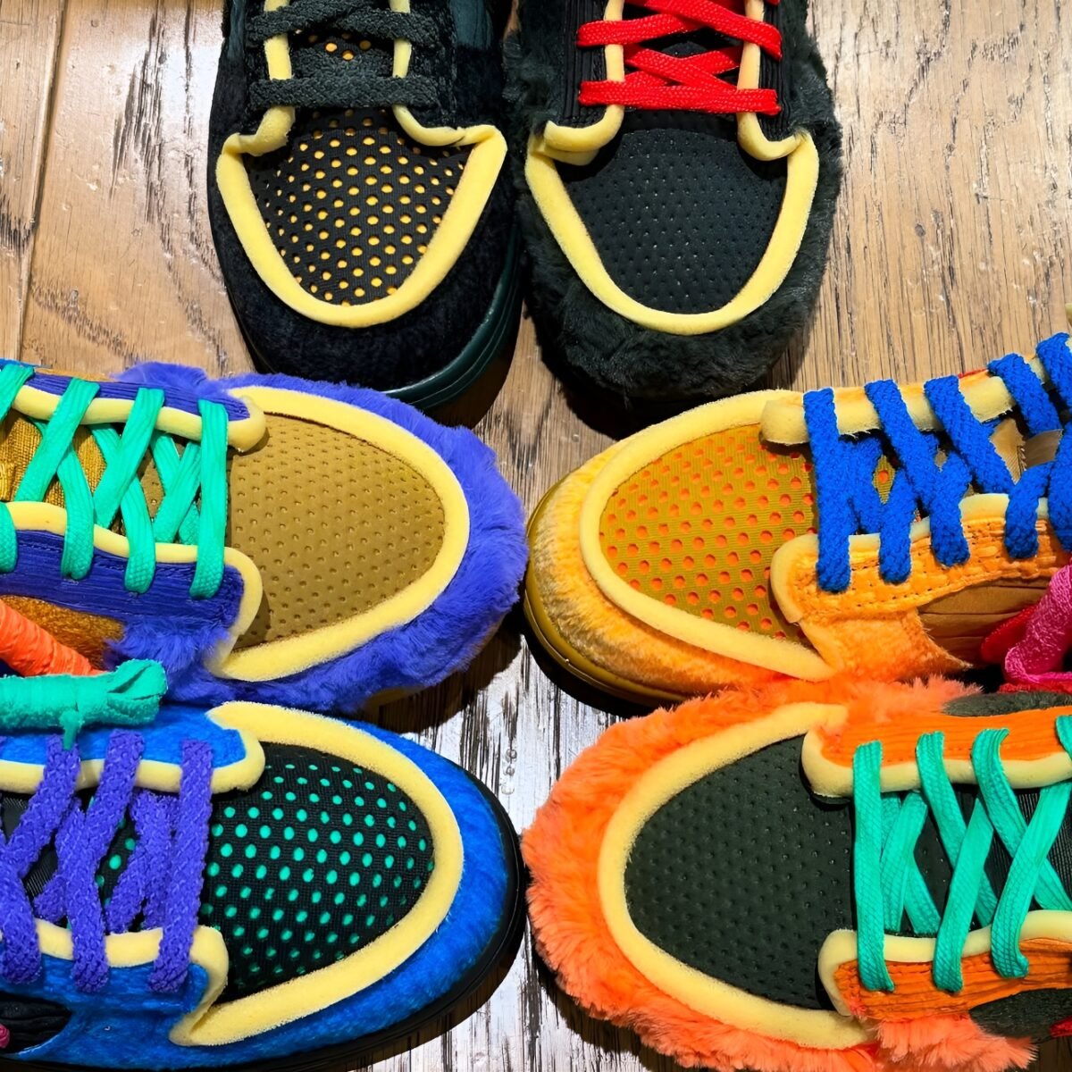 Pour l'automne 2025, Cactus Plant Flea Market revisite la Nike Dunk Low avec la collection « Swamp Sponge »