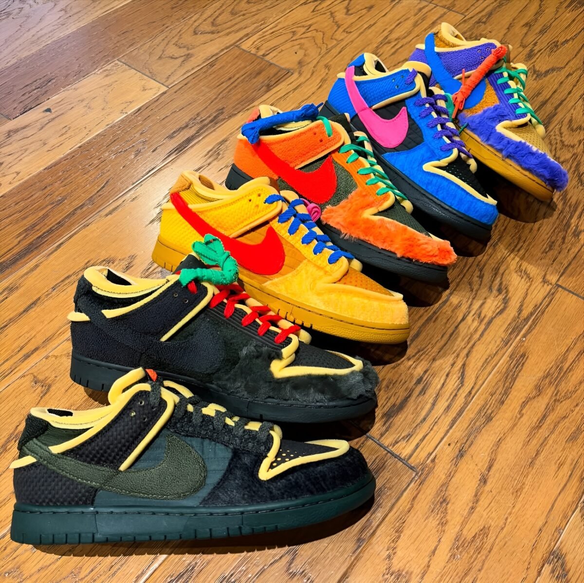 Cactus Plant Flea Market x Nike Dunk Low Swamp Sponge 1 Pour l'automne 2025, Cactus Plant Flea Market revisite la Nike Dunk Low avec la collection « Swamp Sponge »