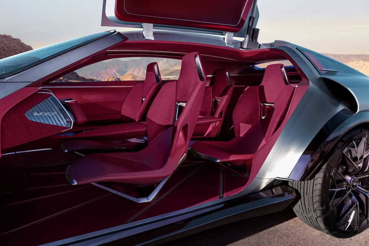 Concept Cadillac Elevated Velocity 4 Le concept Elevated Velocity de Cadillac dévoile sa vision futuriste du crossover électrique haute performance