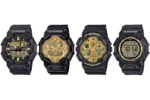 G SHOCK Black Gold G-SHOCK impose sa vision avec quatre modèles noir et or