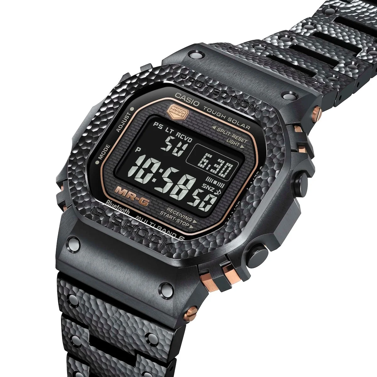 G SHOCK MRG B5000HT 1 Tsuiki inspired 2 La nouvelle G-SHOCK en titane MRG-B5000HT repousse les limites de l'horlogerie grâce à la technique artisanale tsuiki