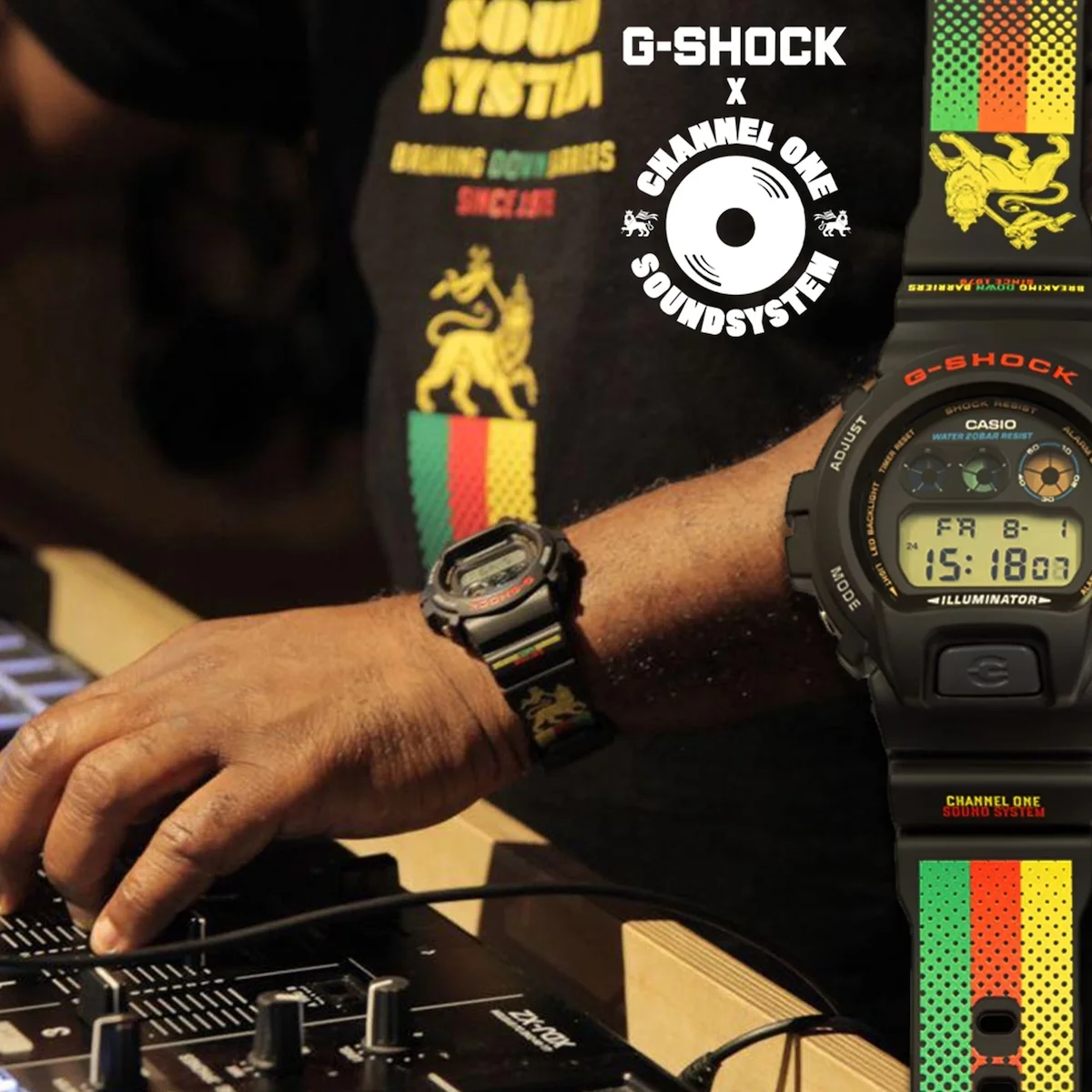 G SHOCK x Channel One Edition limitee pour le carnaval de Notting Hill 1 G-SHOCK et Channel One dévoilent une édition limitée pour le carnaval de Notting Hill