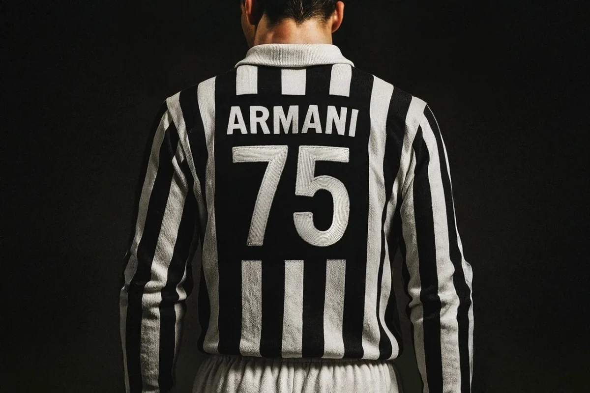Giorgio Armani signe les nouvelles tenues formelles de la Juventus