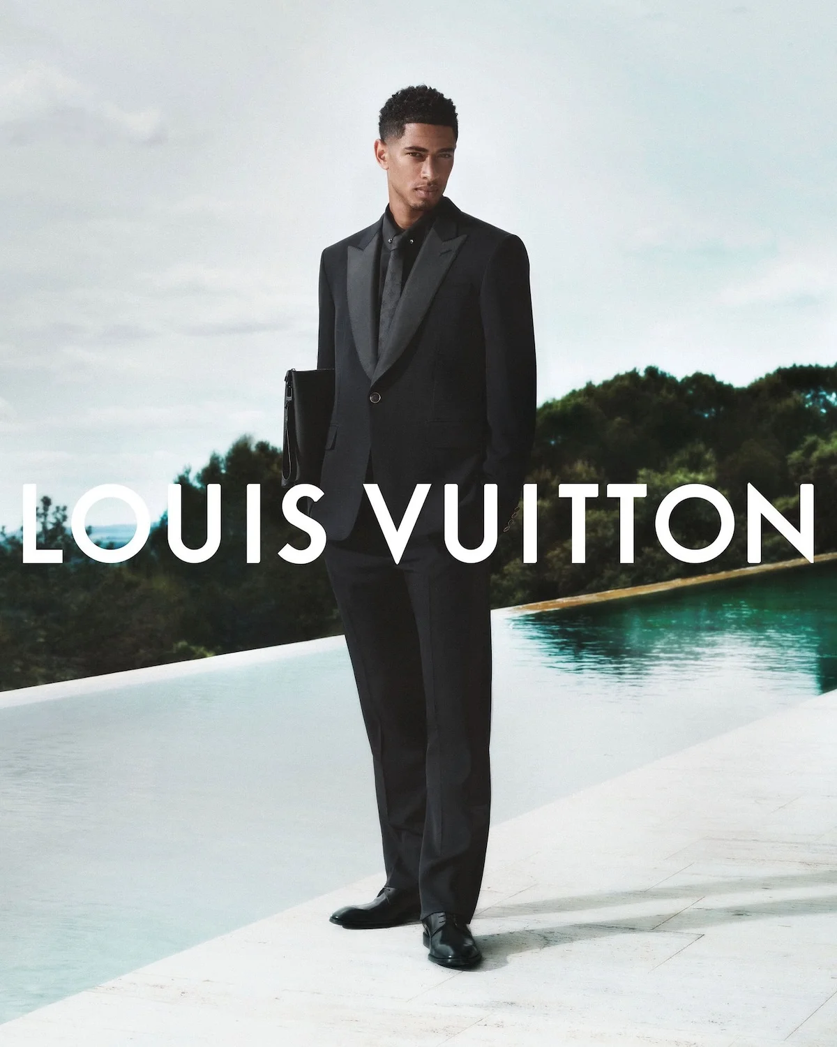 Jude Bellingham Louis Vuitton Mens Formalwear 2025 3 Jude Bellingham incarne le nouvel homme de la campagne formelle de Louis Vuitton
