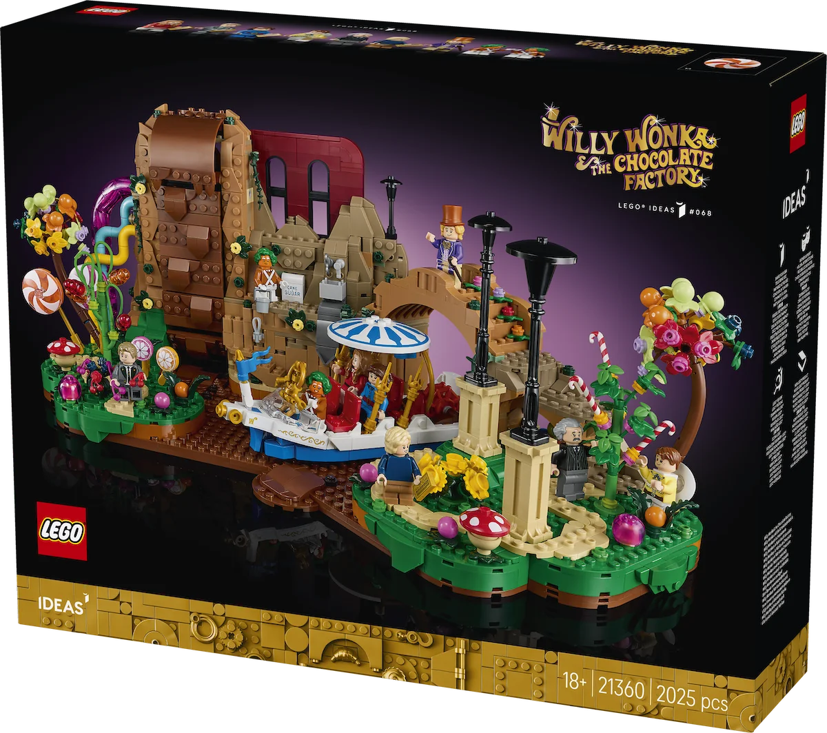 LEGO Ideas Charlie et la Chocolaterie 7 LEGO Ideas ressuscite « Charlie et la Chocolaterie » avec un set collector de 2 025 pièces