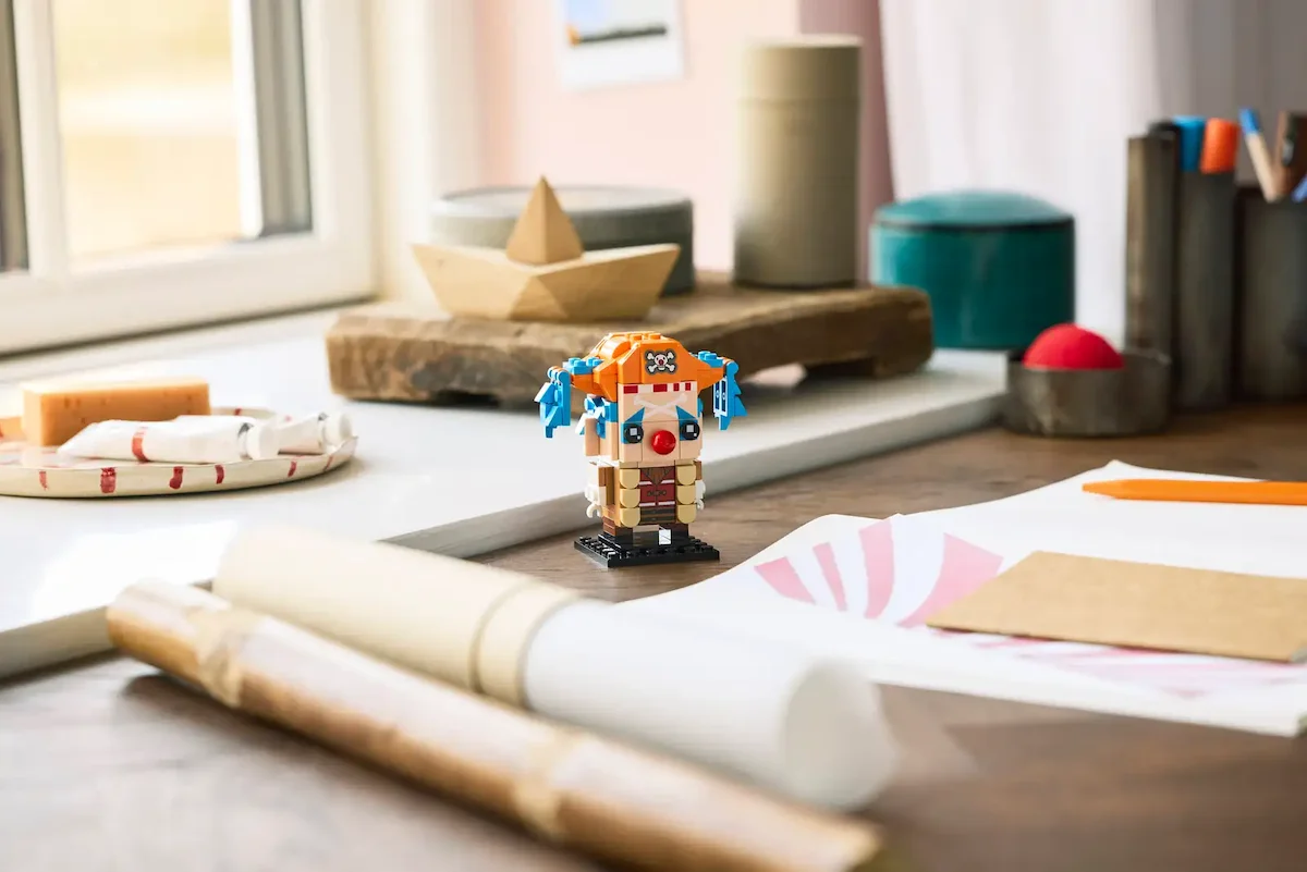 LEGO x One Piece 40800 Figurine de Baggy le Clown L'aventure LEGO x One Piece commence enfin !