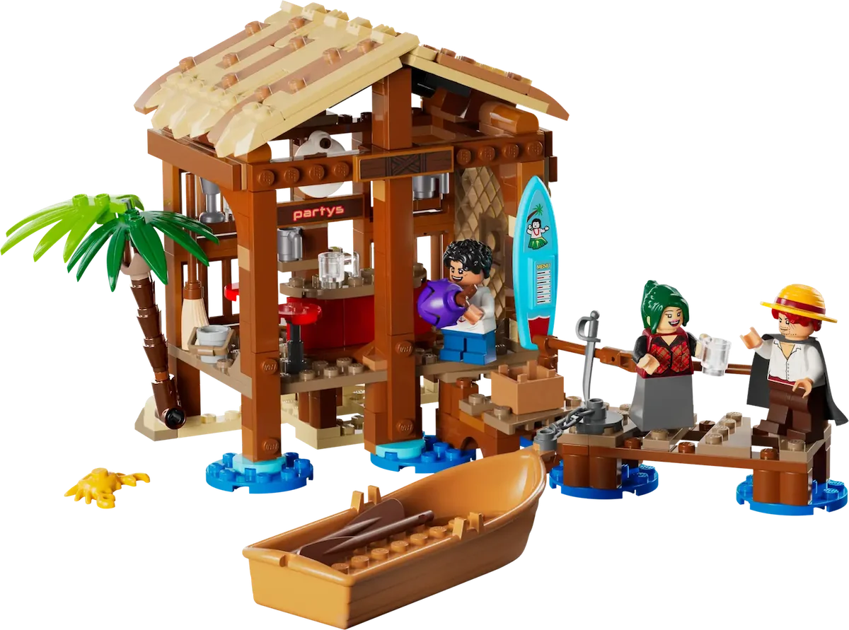LEGO x One Piece 75636 Le bar du village de Fuchsia L'aventure LEGO x One Piece commence enfin !