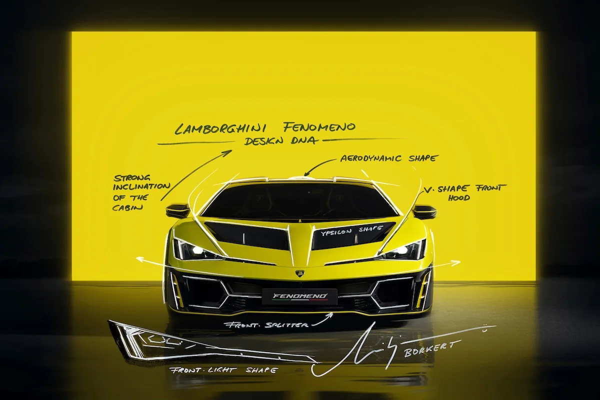 Lamborghini Fenomeno 1 La Lamborghini Fenomeno dévoile sa puissance de 1 080 chevaux dans une édition ultra limitée