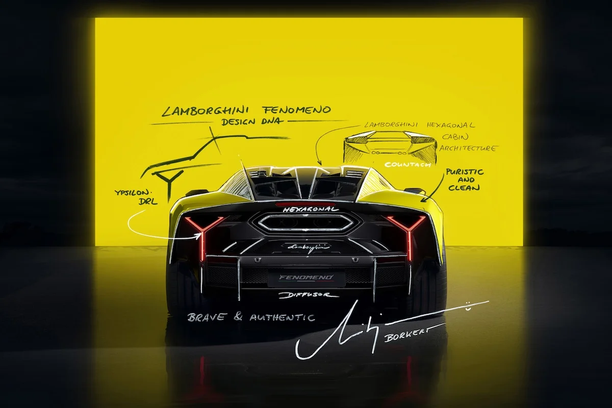 Lamborghini Fenomeno 3 La Lamborghini Fenomeno dévoile sa puissance de 1 080 chevaux dans une édition ultra limitée