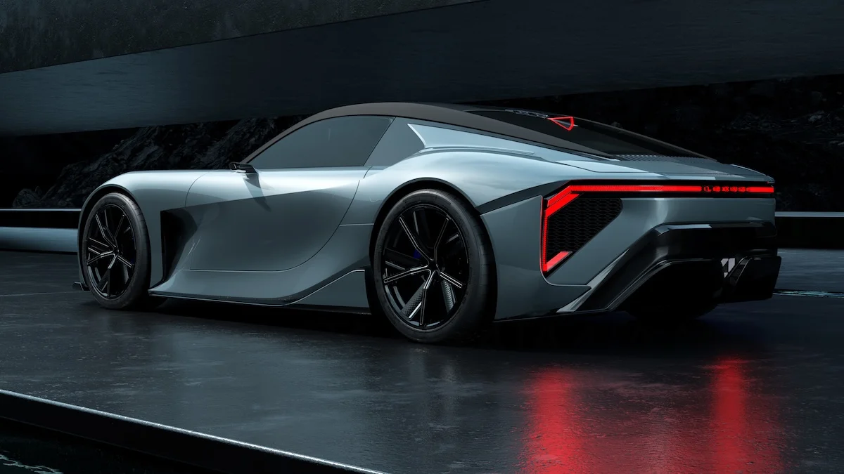 Lexus Sport Concept 0 Le Lexus Sport Concept a enflammé « The Quail, A Motorsport Gathering »