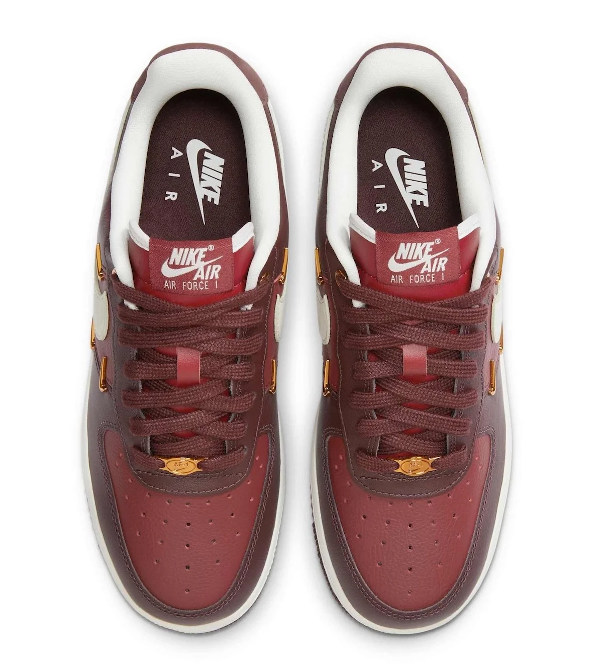 Nike Air Force 1 LX Team Red 4 La Nike Air Force 1 LX « Team Red » se prépare pour l'automne