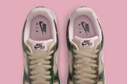 La surprenante Nike Air Force 1 Low « Patent Camo Pink » est d'ores et déjà disponible