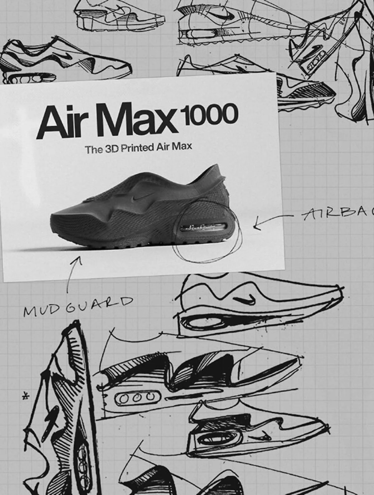 Nike Air Max 1000 Black 2 La Nike Air Max 1000 « Black » est limitée à 300 exemplaires