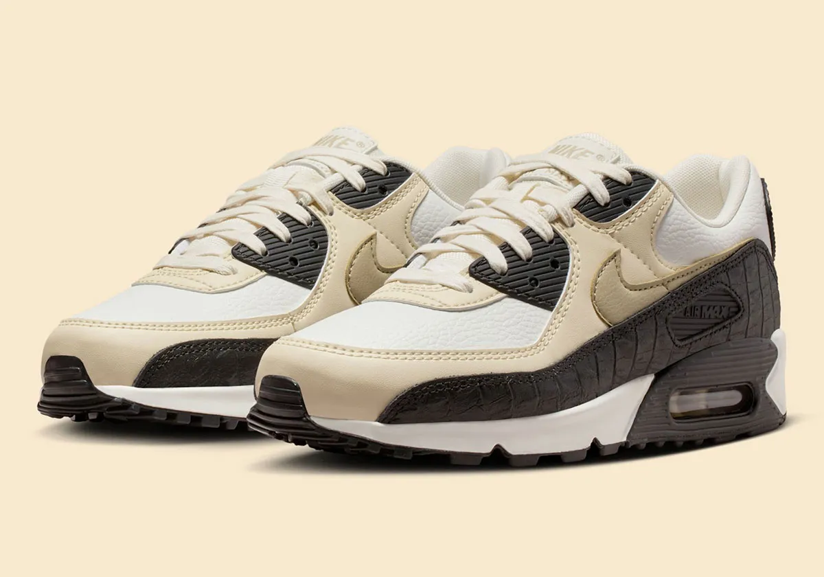 Nike Air Max 90 Croc Skin 1 La Nike Air Max 90 « Croc Skin » ose la peau de crocodile