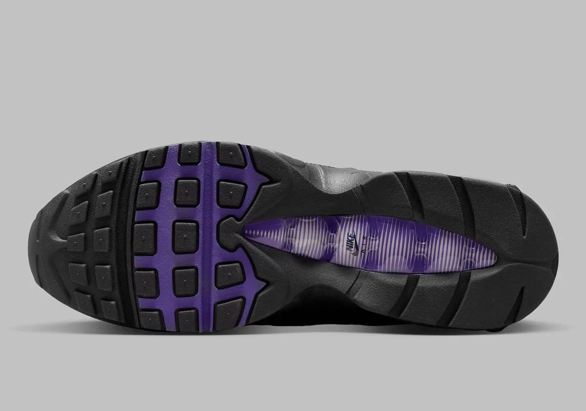 Nike Air Max 95 Court Purple 7 La Nike Air Max 95 « Court Purple » réinvente le camouflage