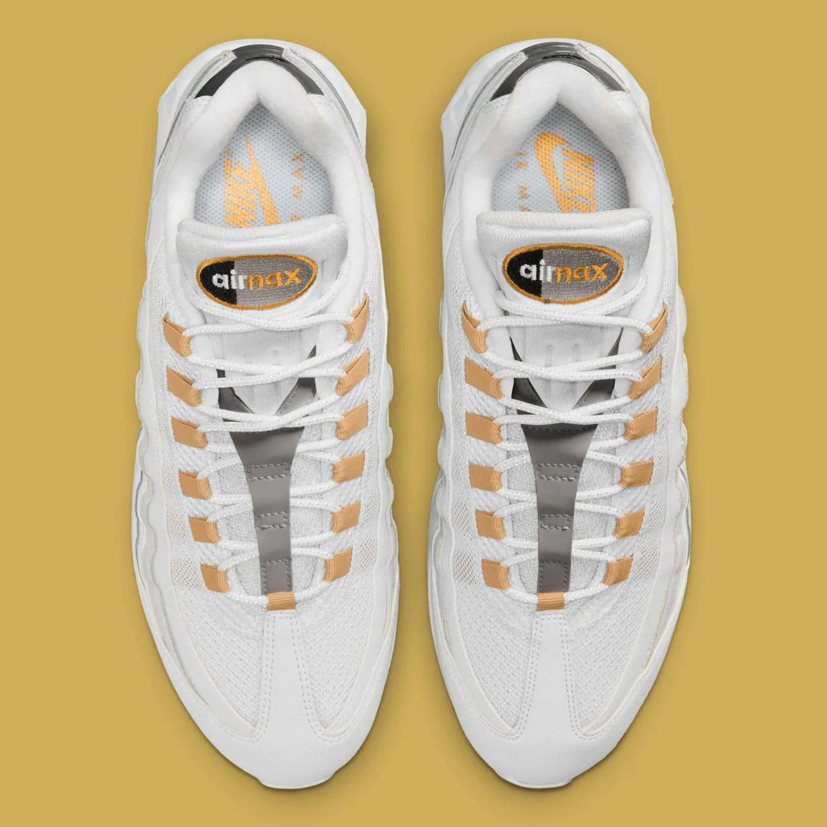 Nike Air Max 95 OG Metallic Gold 4 La Nike Air Max 95 OG « Metallic Gold » revient illuminer l'été