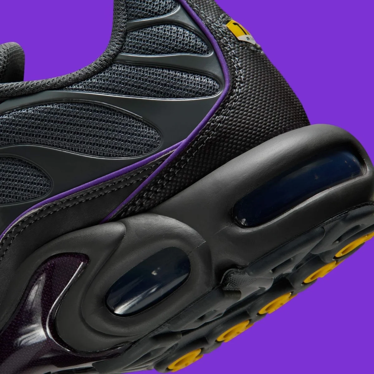 Nike Air Max Plus Iron Grey Wild Grape 7 La Nike Air Max Plus « Iron Grey/Wild Grape » se distingue par un design épuré