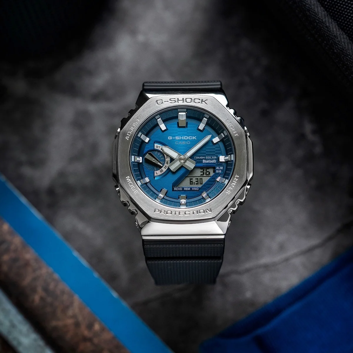 Nouveaux coloris G SHOCK GBM 2100A 2B 1 Pour cet été, la ligne G-SHOCK GBM-2100A se rafraîchit avec de nouveaux coloris