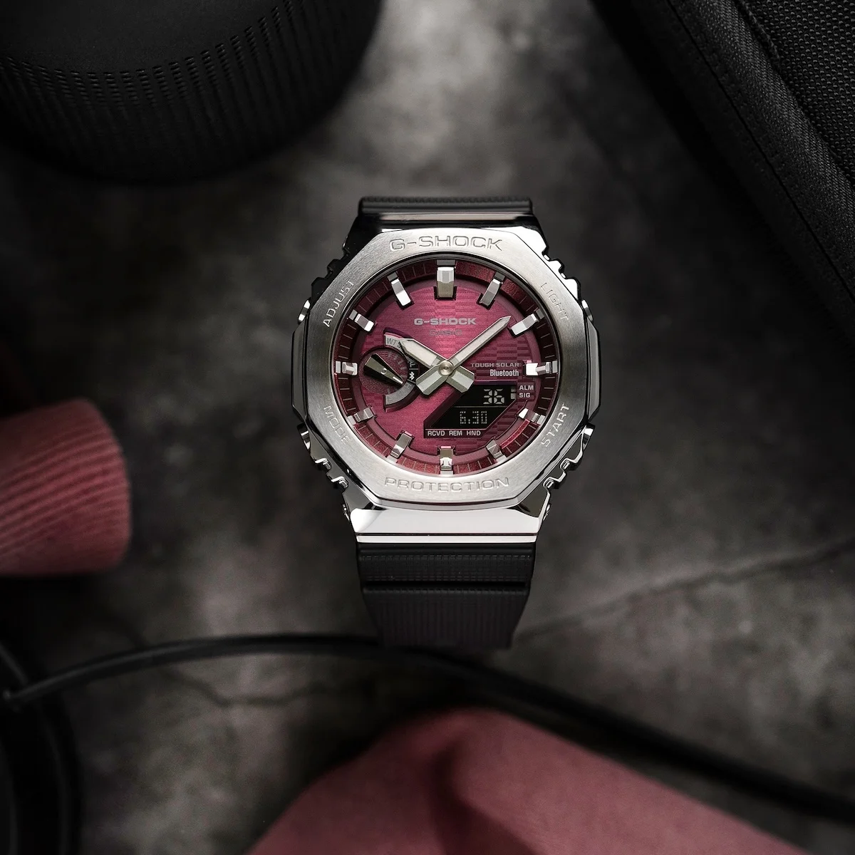 Nouveaux coloris G SHOCK GBM 2100A 4B 1 Pour cet été, la ligne G-SHOCK GBM-2100A se rafraîchit avec de nouveaux coloris