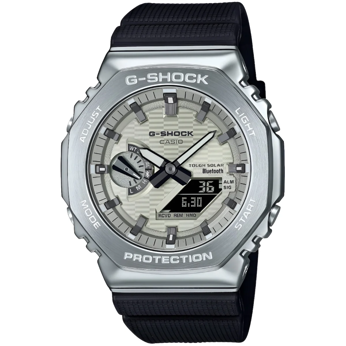 Nouveaux coloris G SHOCK GBM 2100A 8B Pour cet été, la ligne G-SHOCK GBM-2100A se rafraîchit avec de nouveaux coloris