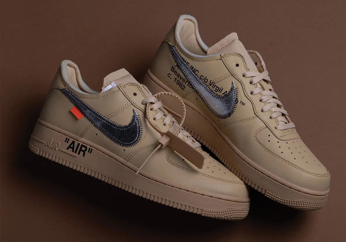 Off White x Nike Air Force 1 Sesame 3 Une nouvelle Off-White x Nike Air Force 1 « Sesame » est attendue pour l'automne 2026