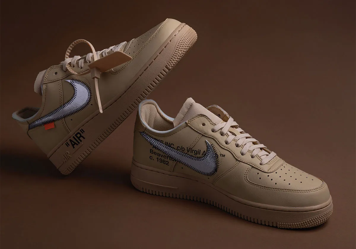 Off White x Nike Air Force 1 Sesame 4 Une nouvelle Off-White x Nike Air Force 1 « Sesame » est attendue pour l'automne 2026