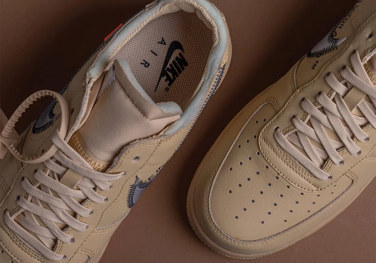 Off White x Nike Air Force 1 Sesame 7 Une nouvelle Off-White x Nike Air Force 1 « Sesame » est attendue pour l'automne 2026