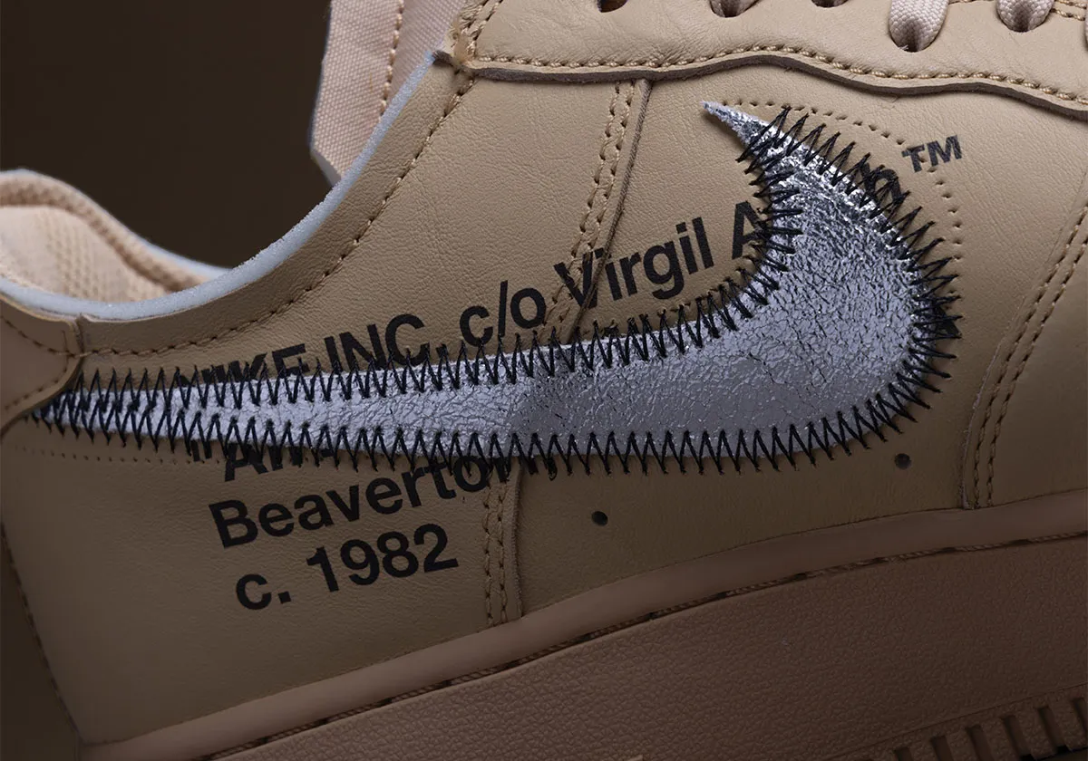 Off White x Nike Air Force 1 Sesame 8 Une nouvelle Off-White x Nike Air Force 1 « Sesame » est attendue pour l'automne 2026