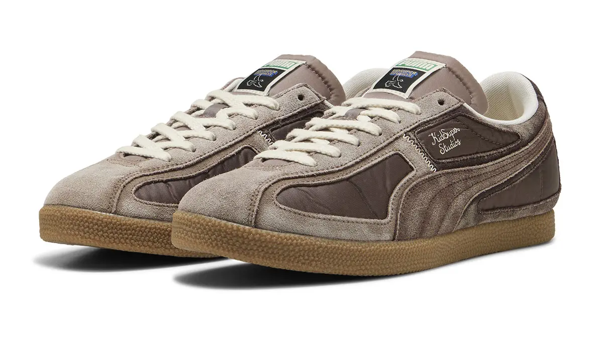 PUMA x KidSuper The Gaffers Brasil sneaker 2 La nouvelle collection PUMA x KidSuper réinvente l'esthétique du football