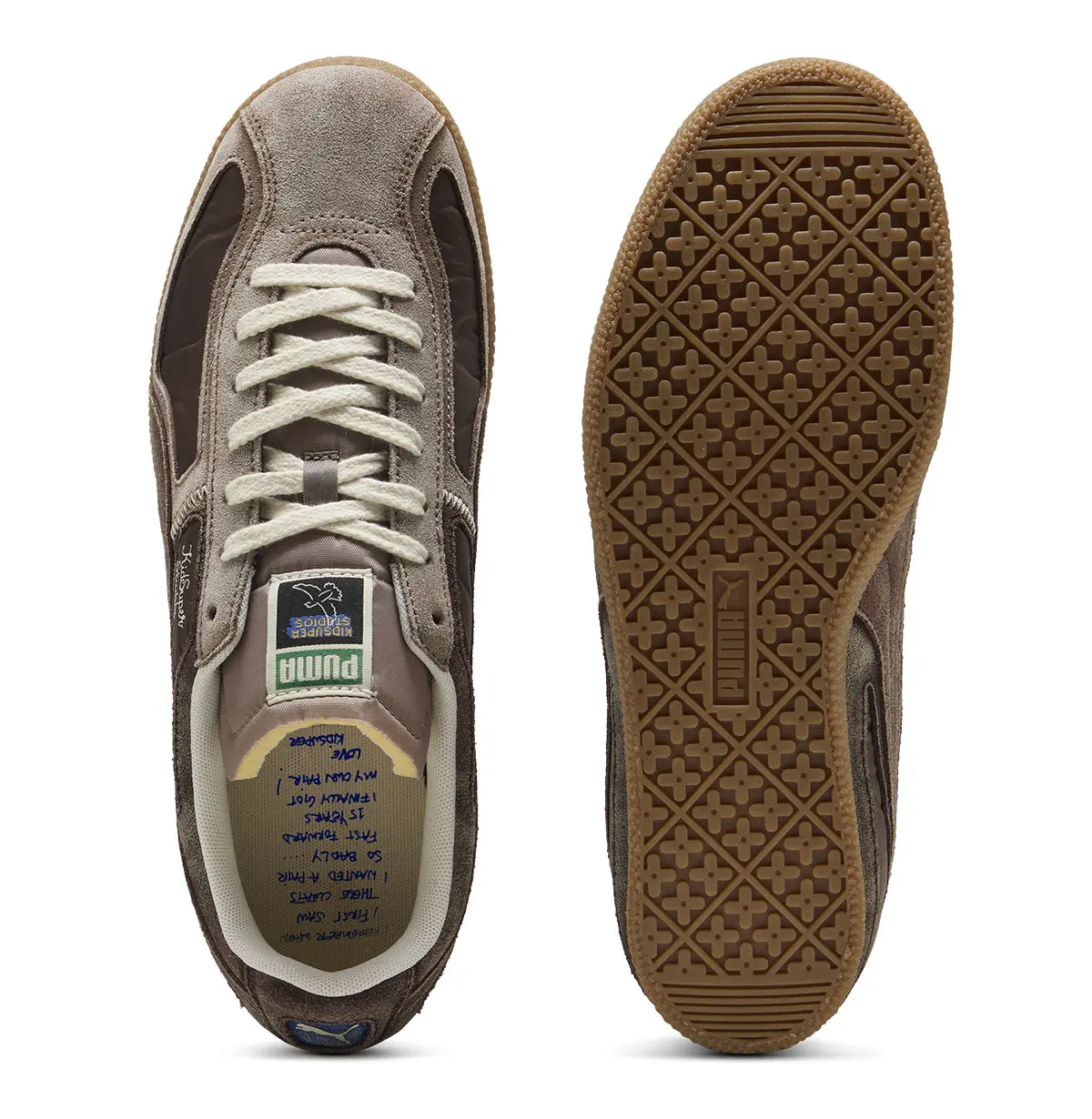 PUMA x KidSuper The Gaffers Brasil sneaker 3 La nouvelle collection PUMA x KidSuper réinvente l'esthétique du football