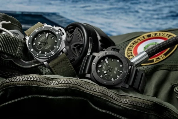 Panerai renforce ses liens historiques avec la marine italienne avec deux nouvelles références de la Submersible Marina Militare
