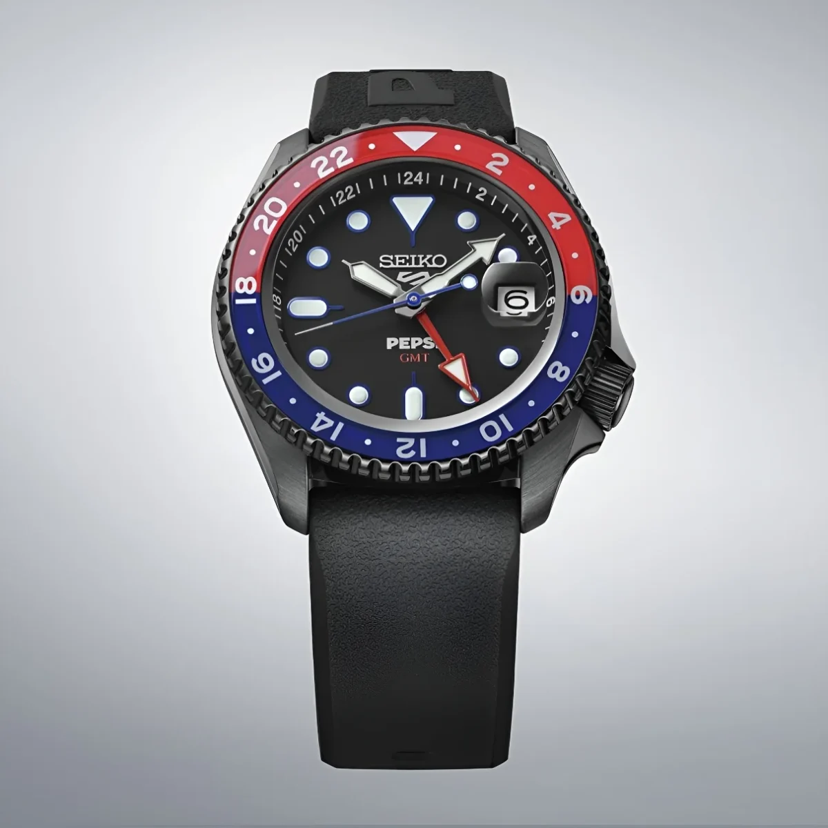 Seiko 5 Sports x Pepsi 5 La collaboration Seiko 5 Sports x Pepsi est désormais officielle