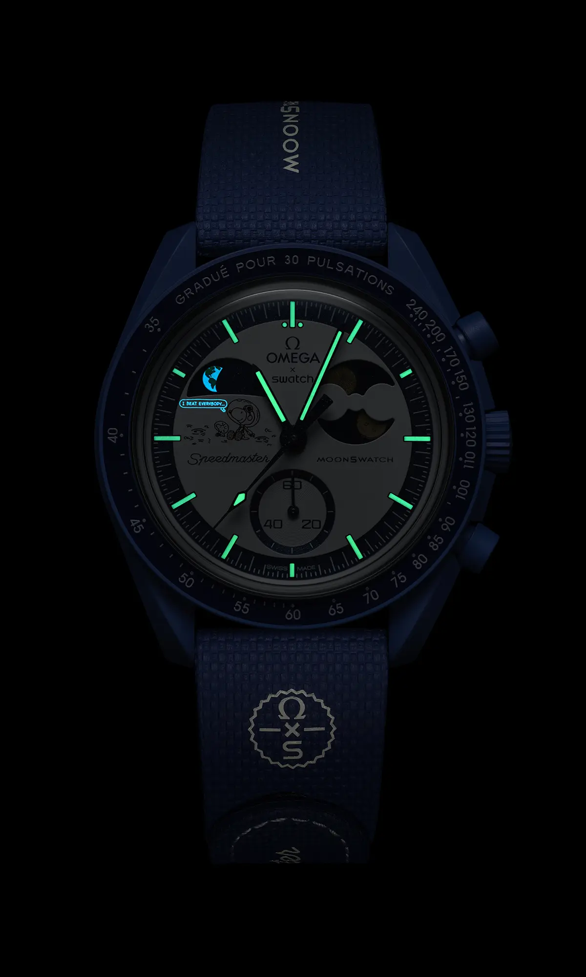 Swatch x OMEGA MISSION TO EARTHPHASE MOONSHINE GOLD 5 La nouvelle Swatch x OMEGA MISSION TO EARTHPHASE MOONSHINE GOLD arrive sur Terre