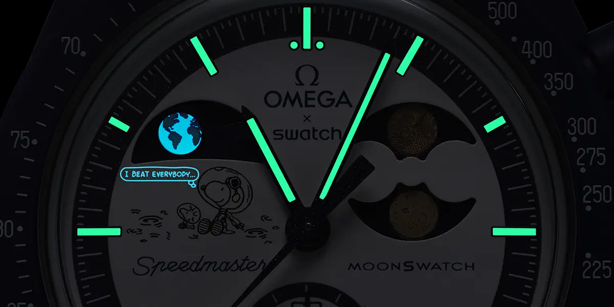Swatch x OMEGA MISSION TO EARTHPHASE MOONSHINE GOLD 6 La nouvelle Swatch x OMEGA MISSION TO EARTHPHASE MOONSHINE GOLD arrive sur Terre