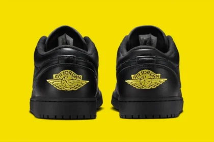 La Air Jordan 1 Low « Black Elephant Print » est prévue pour l’automne 2025