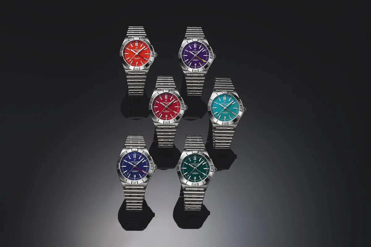 Breitling x National Football League Chronomat Automatic GMT 40 Breitling x National Football League lance deux collections horlogères inédites