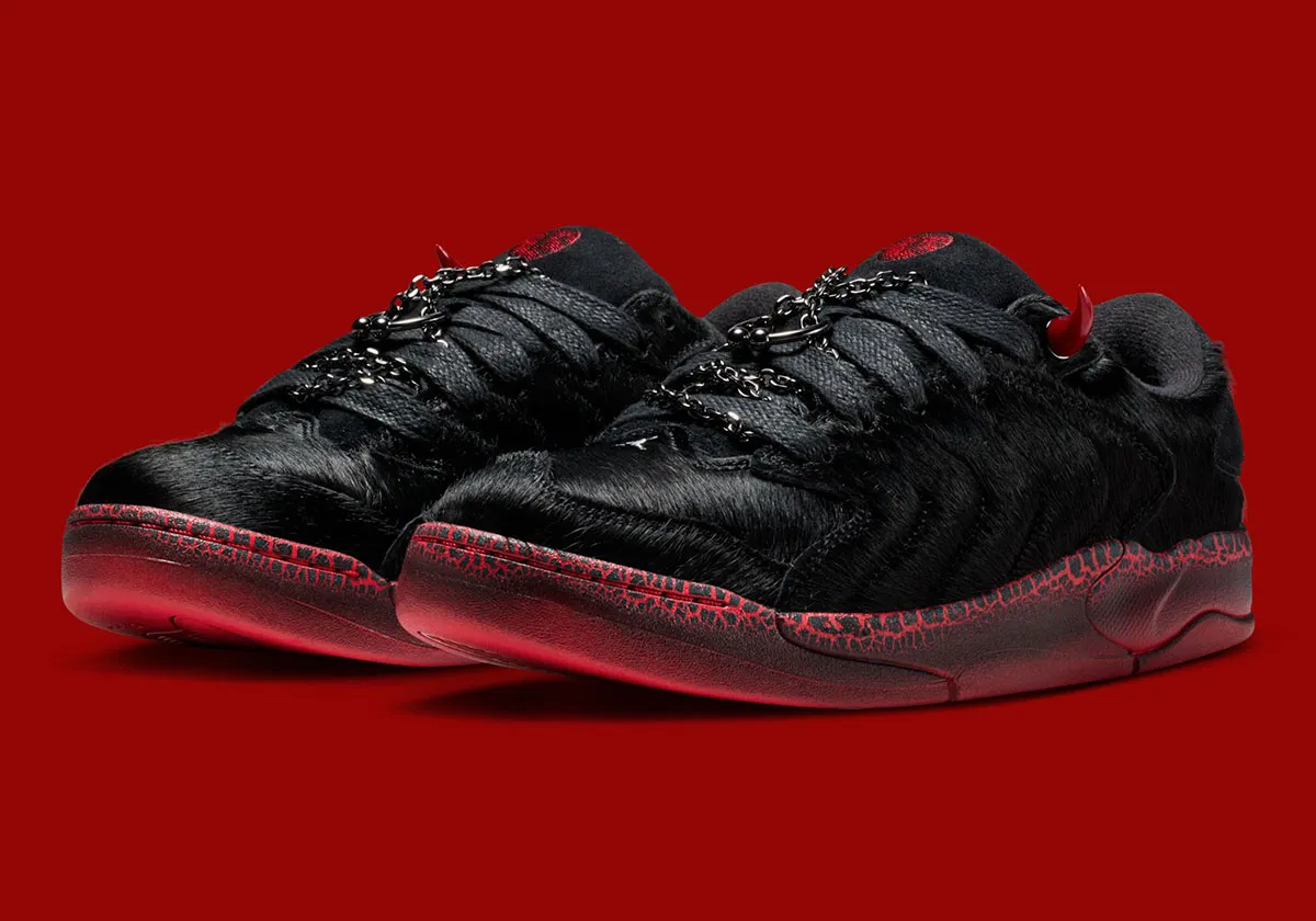 Jordan Session Halloween 1 La Jordan Session « Halloween » ose le diable pour séduire les amateurs de sneakers